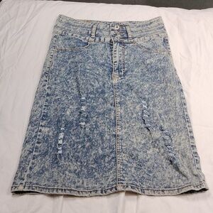 Be Girl jeans women's denim skirt size small